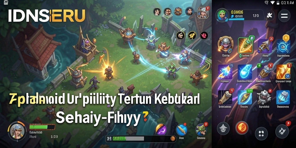 Screenshot utama IDNSERU menampilkan antarmuka yang sederhana dan intuitif.