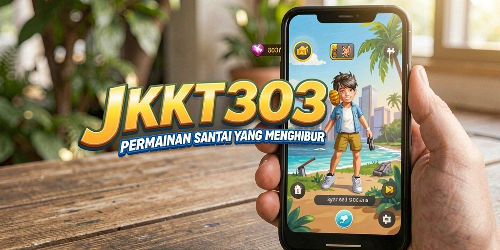 Screenshot gameplay JKT303 yang menunjukkan aksi seru dan karakter lucu.