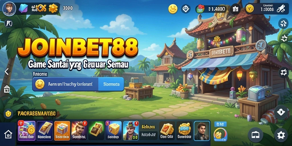 Tampilan gameplay JOINBET88 yang seru dan penuh warna.