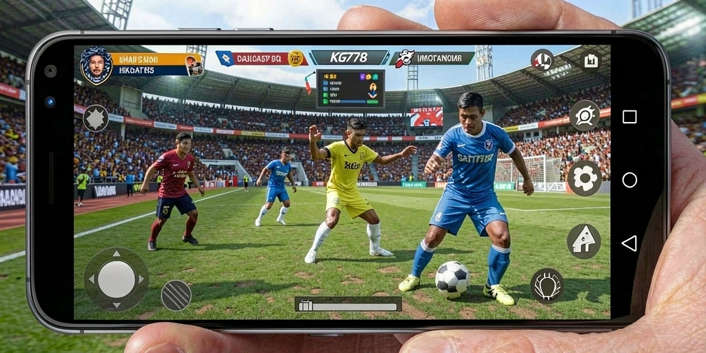 Tampak layar gameplay KG778 yang menegangkan dan penuh aksi olahraga.