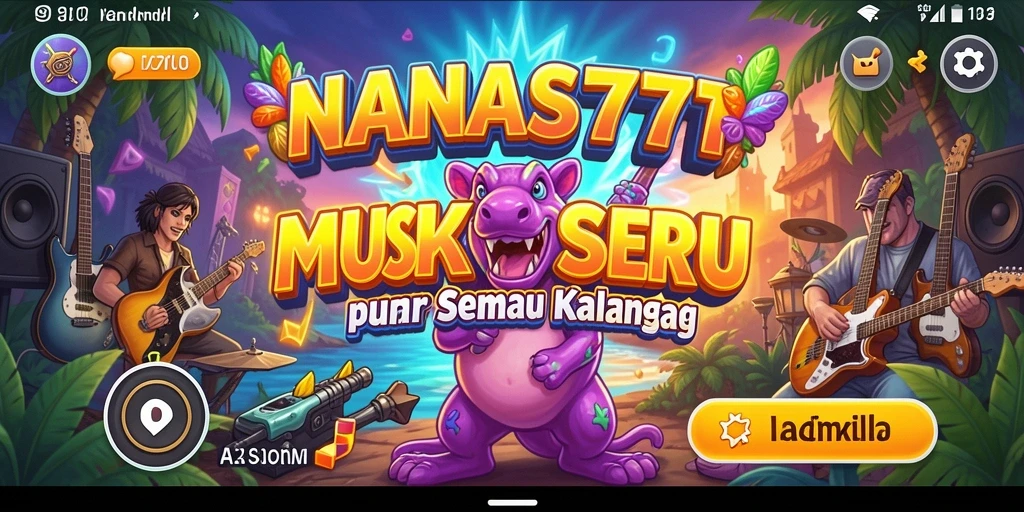 Screenshot NANAS777 menampilkan gameplay yang seru dengan antarmuka yang menarik.
