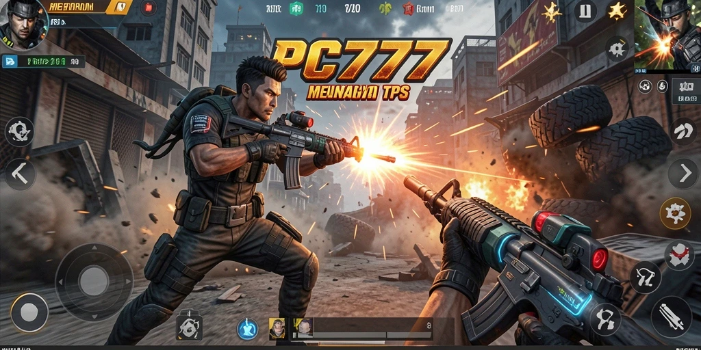 Menampilkan gameplay intens dan aksi mendebarkan dari PC777.