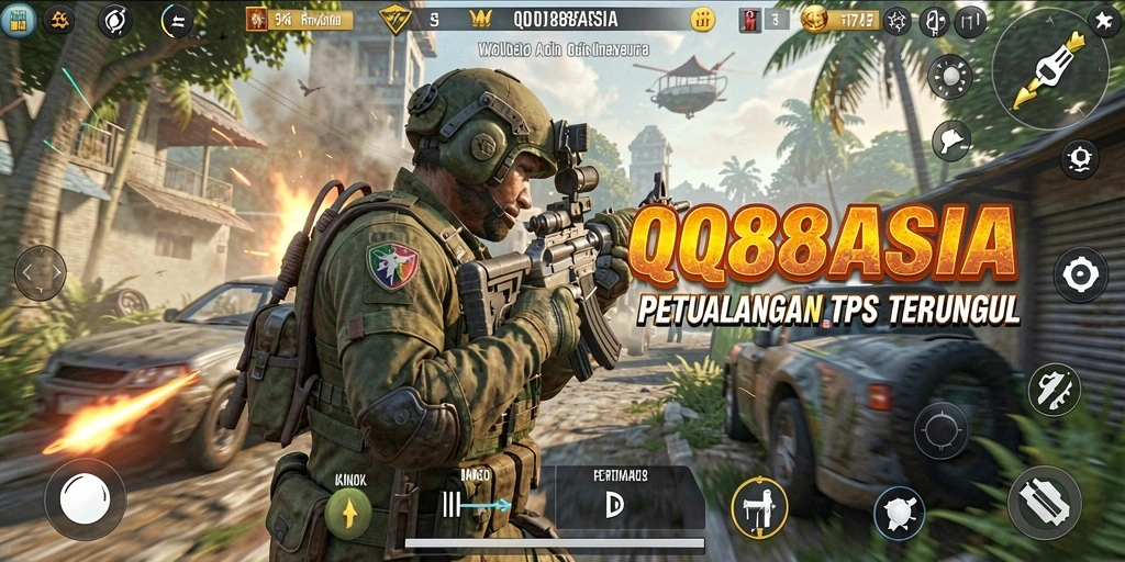 Tampilan menarik dari gameplay TPS QQ88ASIA yang seru.
