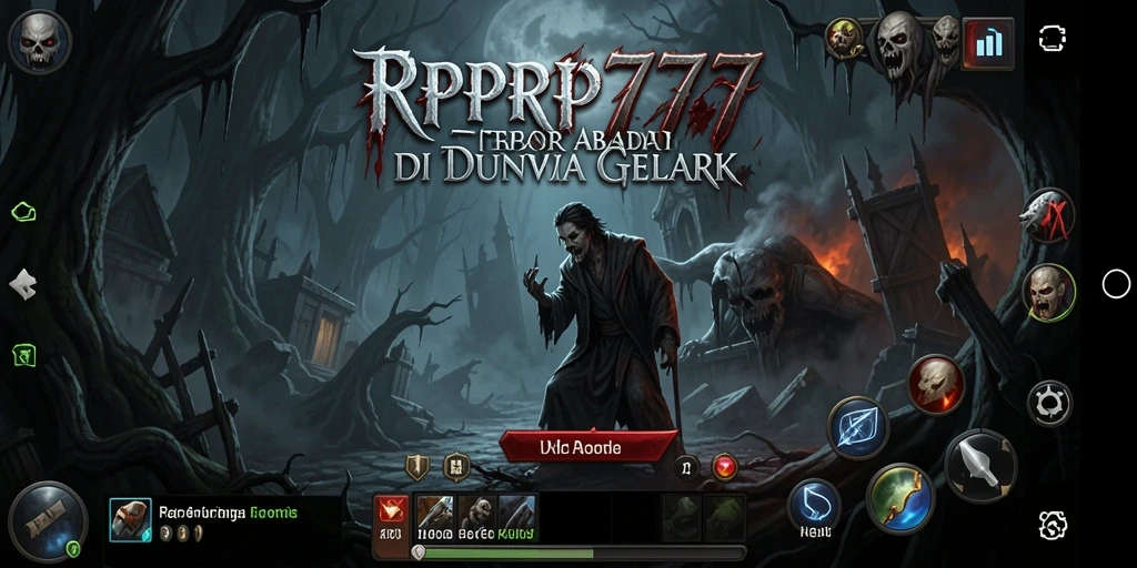 Gameplay RPRP777 dengan suasana Horror yang mendebarkan.
