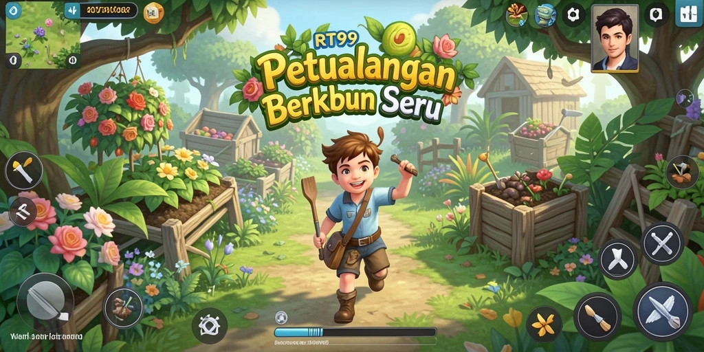 Tampilan gameplay RT99 yang penuh warna dan menarik.