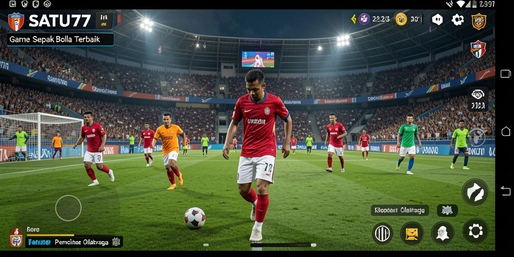 Tampilan gameplay SATU77 yang intens dan mendebarkan.