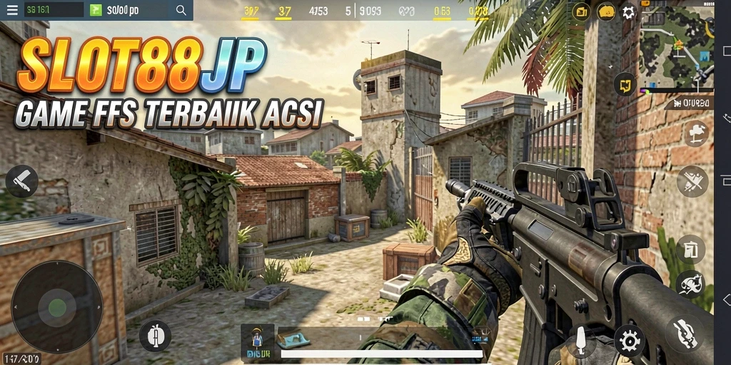 Gameplay SLOT88JP yang mendebarkan dengan aksi FPS yang intens.